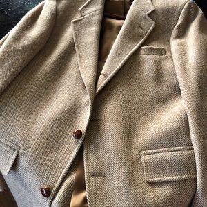 HUNTER HAIG Vintage Ivy 3 Roll 2 Tweed Herringbone